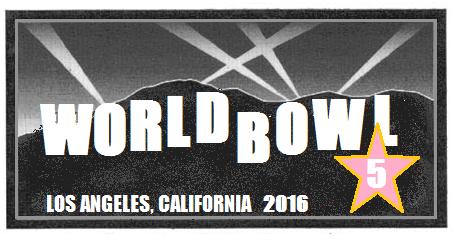 World Bowl 5 will be played Christmas Day, December 25, 2016 in Los Angeles, California, USA, home to the defending 2015 Champion Los Angeles Dragons