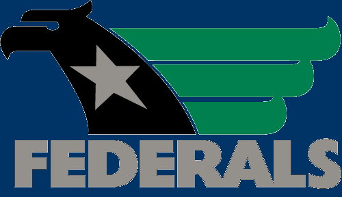 AFFL.Federals Logo.AFBlue