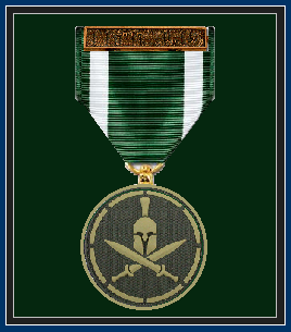 LoD Sparta Medal Display Green2.0