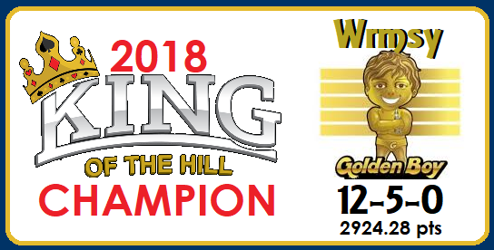 KING koH 2018 Champion
