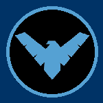 Bludhaven Nightwings, Justice League, AF International Federation Logo, 2020