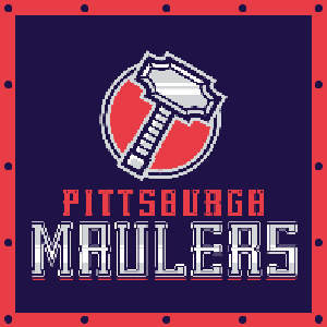 Pittsburgh Maulers logo, AFFL
