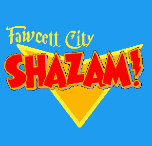 Fawcett City Shazam logo, 2020