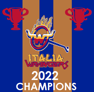 AFFL iTALIAN wRANGLERS 2022 Championship Banner